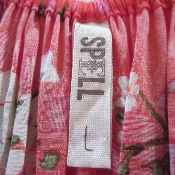 Spell Dresses Spell Dress L Sundancer Play Dress Red Floral